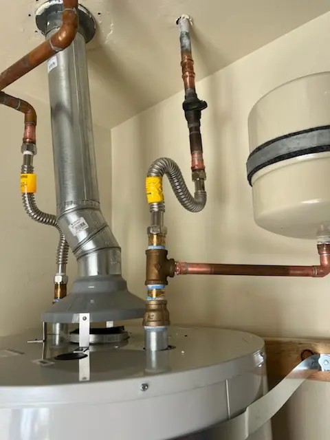 Water heater installation and plumbing repair in Ralston